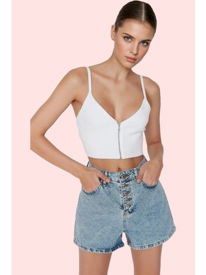 Kadın Kısa Boy Denim Şort Pamuk Yüksek Bel Geniş Paça Günlük Şıklık Yaz Aylarının Vazgeçilmezi