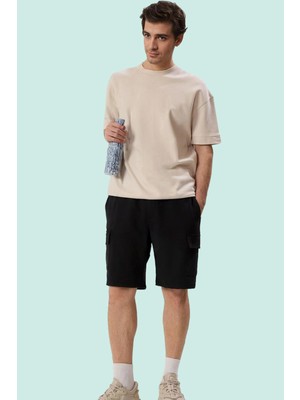 Erkek Kapri Boy Şort Pamuk Geniş Paça Günlük Kullanım Hafta Sonu Yaz Aylarının Vazgeçilmezi