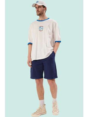 Erkek Pamuklu Şort Günlük Spor Yazlık Rahat Kombinler Hafta Sonu Yaz Aylarının Vazgeçilmezi