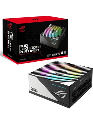 Asus Rog Lokı SFX-L 1000w 80+ Platinum ATX 3.1 PCIe 5.1 Güç Kaynağı 10 Yıl Garanti