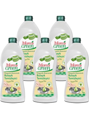 5'li Set Bitkisel Bulaşık Temizleyici Aloe Vera - Eco (5 Adet x 750 Ml)
