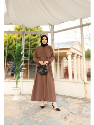 Hac ve Umrelik Cepkenli Medine Ipeği Ferace