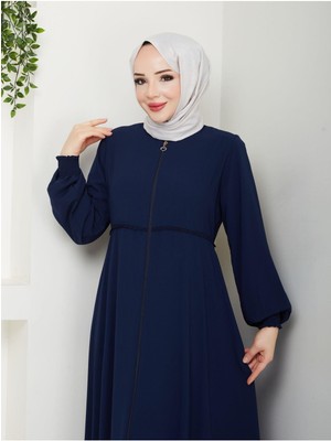 Gündelik Hac ve Umrelik Mevlana Ortası Işlemeli Ferace