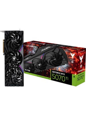 Gaınward RTX5070 Ti Phoenıx-S 16GB Gddr7 256BIT Gaming (Oyuncu) Ekran Kartı