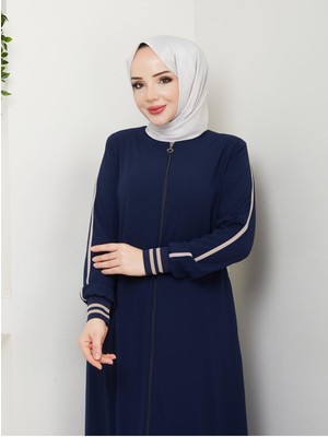 Gündelik Hac ve Umrelik Ribanalı Şeritli Ferace