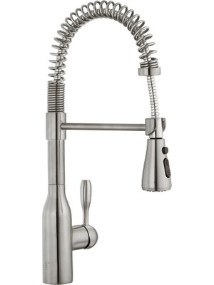 Eca Flux Eviye Bataryası Paslanmaz Çelik Görünümlü