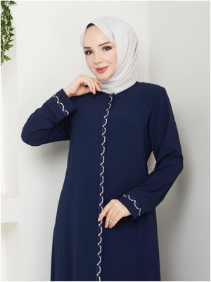 Gündelik Hac ve Umrelik Zincir Nakışlı Ferace