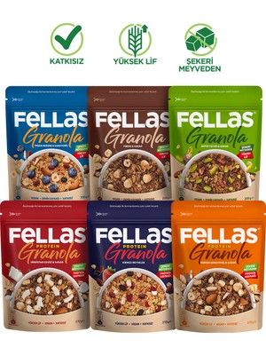 Fellas Granola 6'lı Süper Paket