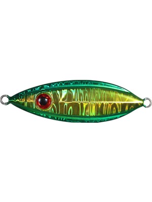 Seabor Flat 80GR Jig Yem Renk : Green Gold