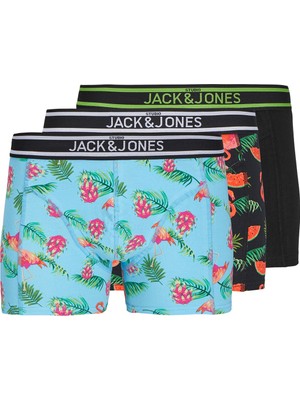 Jack & Jones Additionals Jacwatermelon Logolu Pamuklu 3 Pack Boxer Erkek Boxer 12273099