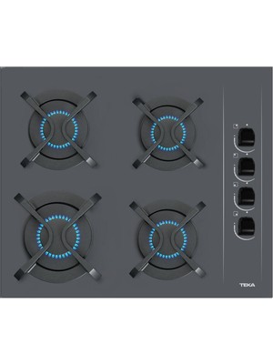 Teka Gbc 64002 Kbc St Döküm Izgara Gri Ankastre Ocak