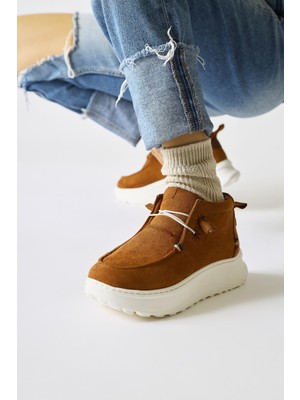 Stacey Taba Süet Bagcıklı Günlük Ayakkabı