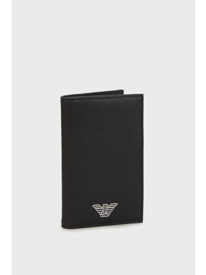 Emporio Armani Logolu Deri Cüzdan Erkek Cüzdan EM002544 AF13805 UC001