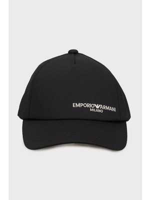 Emporio Armani Logolu Şapka Erkek Şapka EM003742 AF18167 UC001