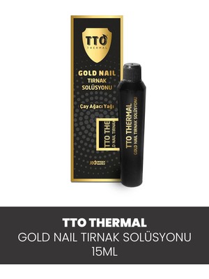 Marka Tto Gold Nail Tırnak Solüsyonu 15 ml Standart Özellikli Tırnak Bakım Ürünü
