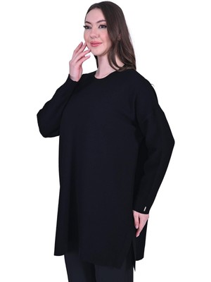 Petibör Triko Tunik Siyah