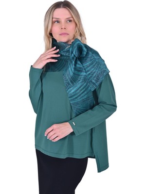 Fiyonk Triko Tunik Yeşil