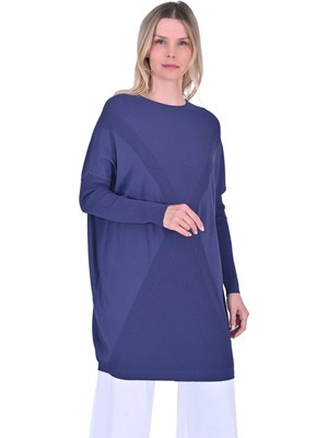 Kum Saati Triko Tunik Indigo