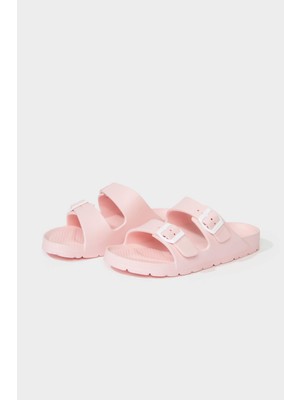 DeFacto Kadın Düz Taban Çift Bantlı Eva Terlik E3135AX25HS