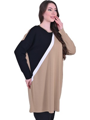 Yol Triko Tunik Camel
