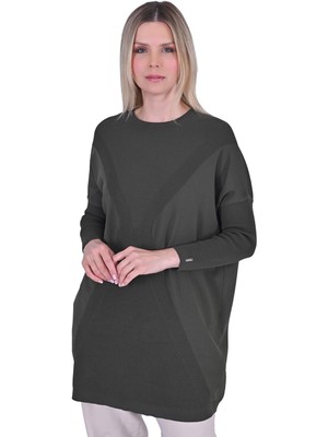 Kum Saati Triko Tunik Haki