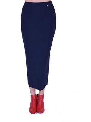 Triko Kalem Etek Lacivert