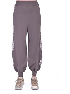 Güldalı Triko Pantolon Vizon