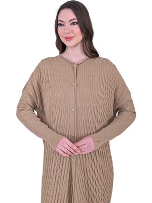 Valvür Triko Hırka Camel