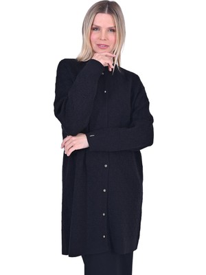 Başak Triko Hırka Siyah