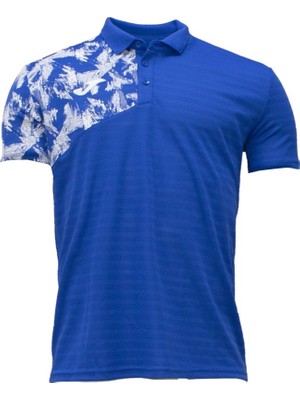 Joma Premium Erkek Polo Yaka Spor Tişört Mavi