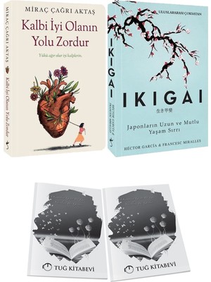 Kalbi Iyi Olanın Yolu Zordur ve Ikigai Japonların Uzun ve Mutlu Yaşam Sırrı + Hediyeli