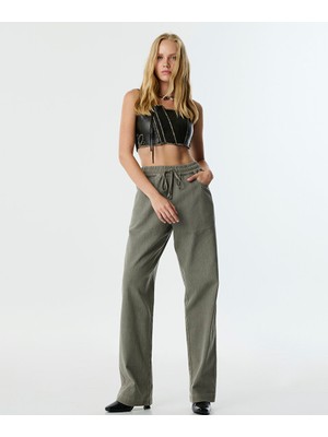 Elastik Bel Non Denim Pantolon TW6250003086AA2