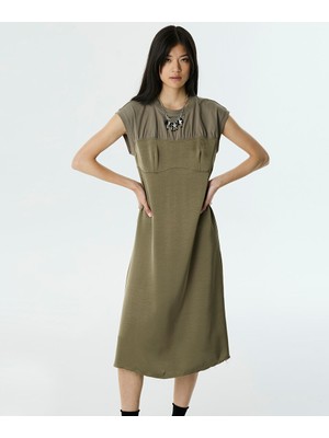 Kumaş Mıx Elbise TW6250002127176