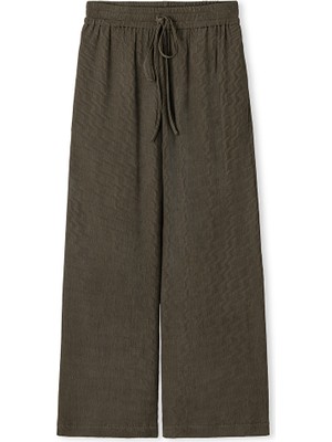 Elastik Bel Dokulu Pantolon IW6250003139022