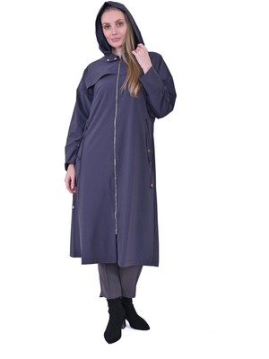 Kapşonlu Kap Antrasit