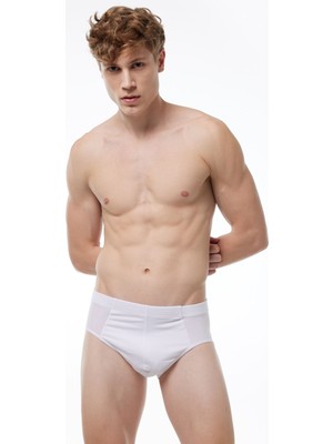 Malabadi Erkek Beyaz Modal Slip Külot 053