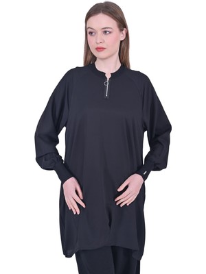 Evaze Tunik Siyah