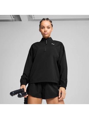 Puma Kadın Siyah Puma Strong Woven Jacket Siyah Kadın Ceket