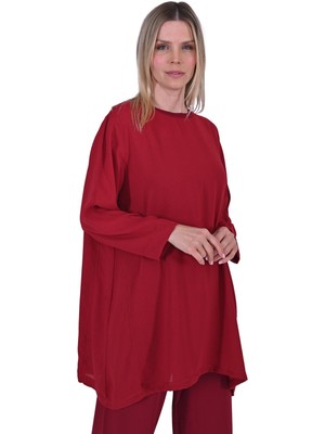 Caz Arge Tunik Bordo