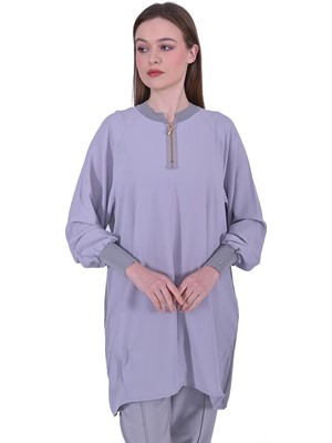 Evaze Tunik Gri