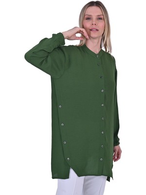 Caz Gömlek Yeşil