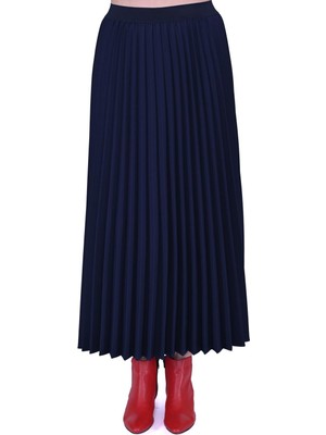 Pilise Etek Lacivert