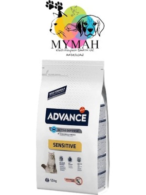 Advance 1,5 kg Somonlu Kısırlaştırılmış Kedi Maması Özel Formül ile Sağlıklı Yaşam Destekler