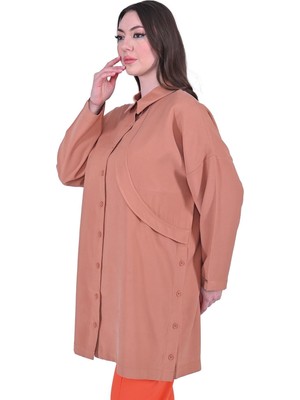 Bolero Modal Gömlek Kiremit