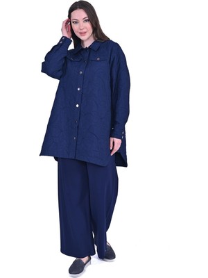 Kapitone Gölek Lacivert