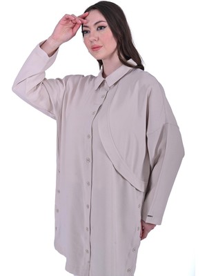 Bolero Modal Gömlek Bej