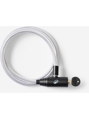 Btwin 100 Anatarlı Bisiklet Kilidi Gri