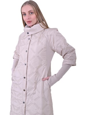 Eldivenli Kapitone Mont Bej