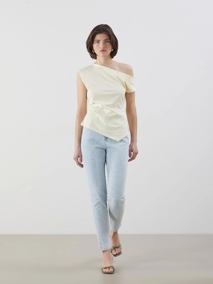 Lcw Jeans Indigo Slim Mom Kadın Jean Pantolon
