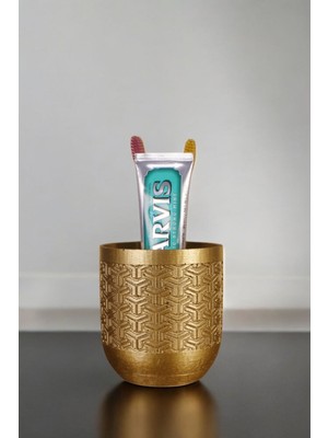 Diş Fırçalığı Diş Fırçalık Diş Fırçası Standı Diş Fırçası Tutucu Beyaz Renk Model 77